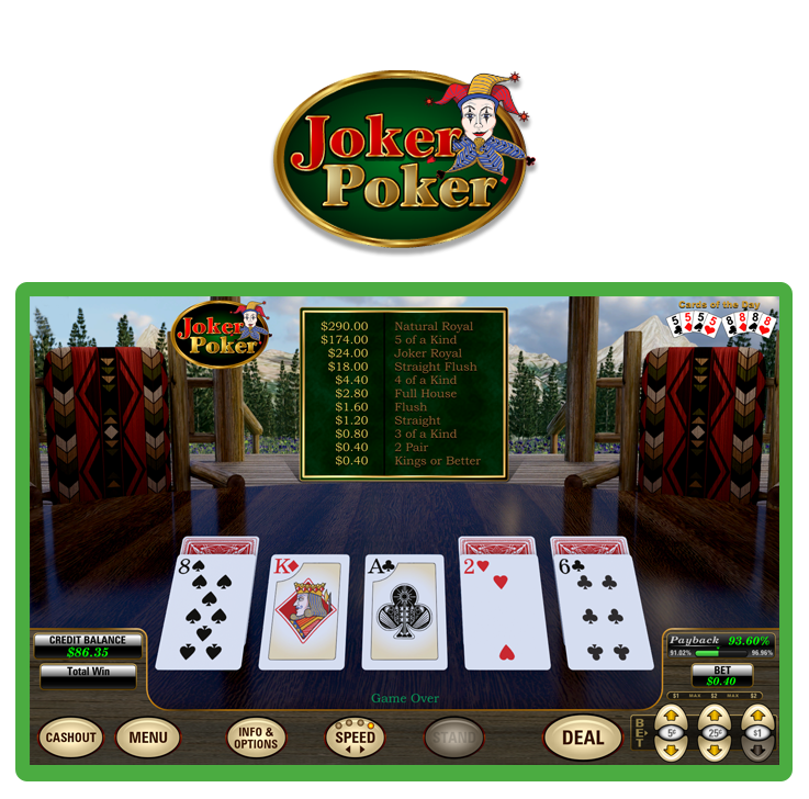 Joker Poker screen shot
